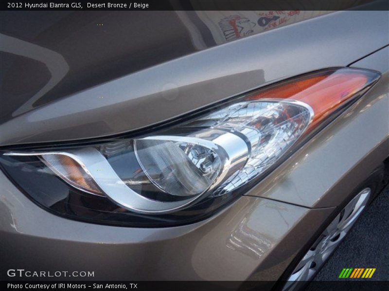 Desert Bronze / Beige 2012 Hyundai Elantra GLS