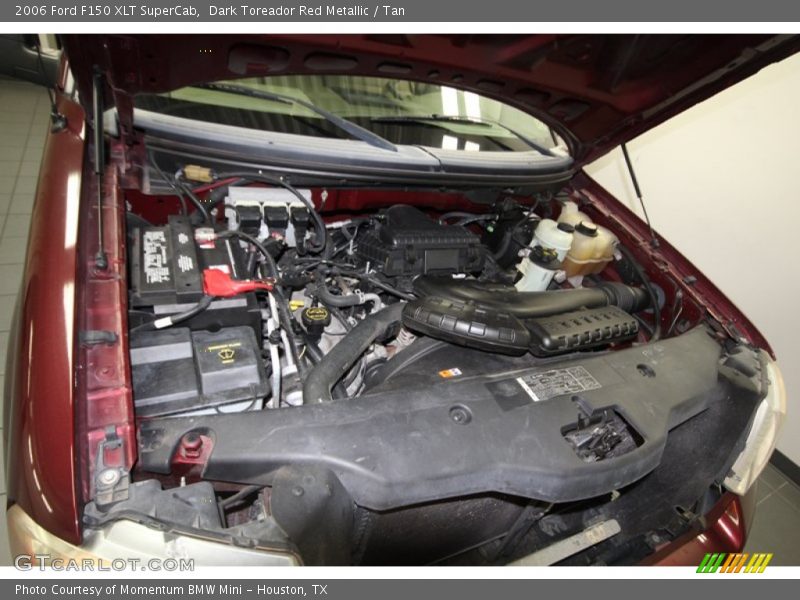 Dark Toreador Red Metallic / Tan 2006 Ford F150 XLT SuperCab