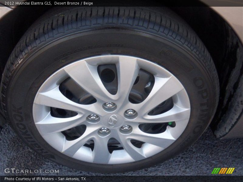 Desert Bronze / Beige 2012 Hyundai Elantra GLS