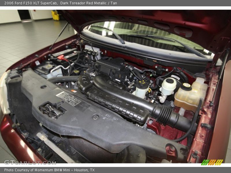 Dark Toreador Red Metallic / Tan 2006 Ford F150 XLT SuperCab