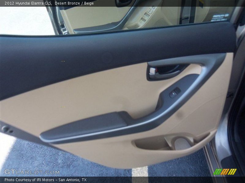 Desert Bronze / Beige 2012 Hyundai Elantra GLS