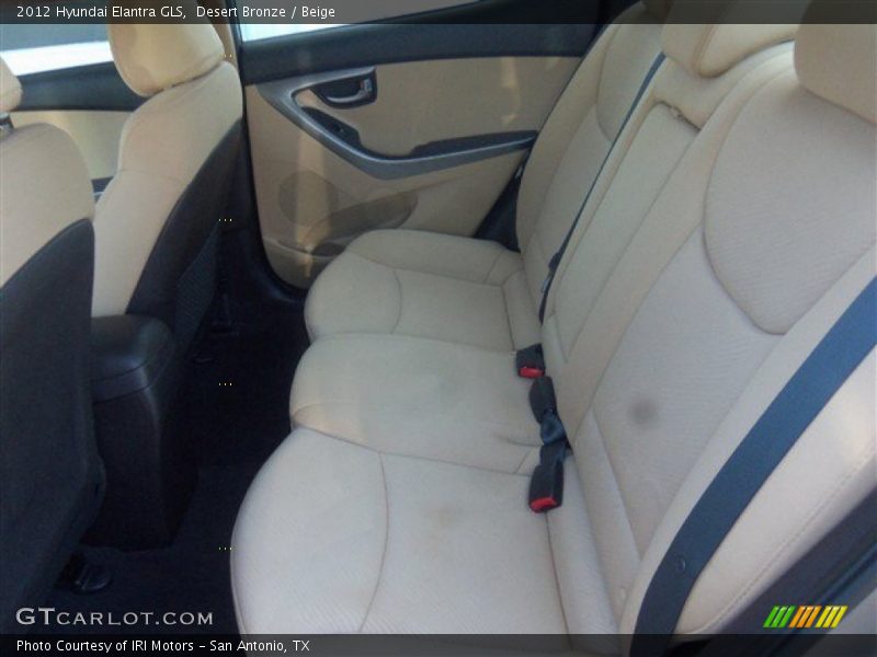 Desert Bronze / Beige 2012 Hyundai Elantra GLS