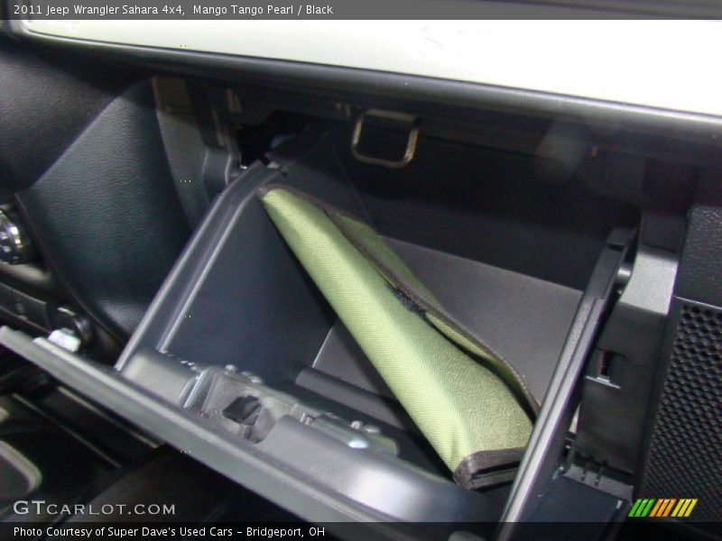 Mango Tango Pearl / Black 2011 Jeep Wrangler Sahara 4x4