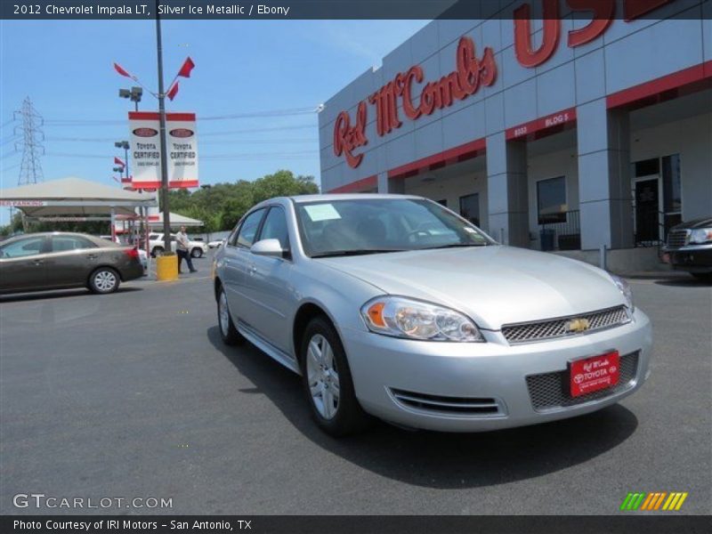 Silver Ice Metallic / Ebony 2012 Chevrolet Impala LT