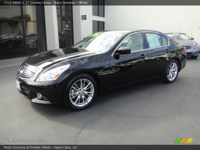 Black Obsidian / Wheat 2011 Infiniti G 37 Journey Sedan