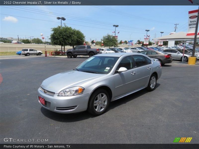 Silver Ice Metallic / Ebony 2012 Chevrolet Impala LT