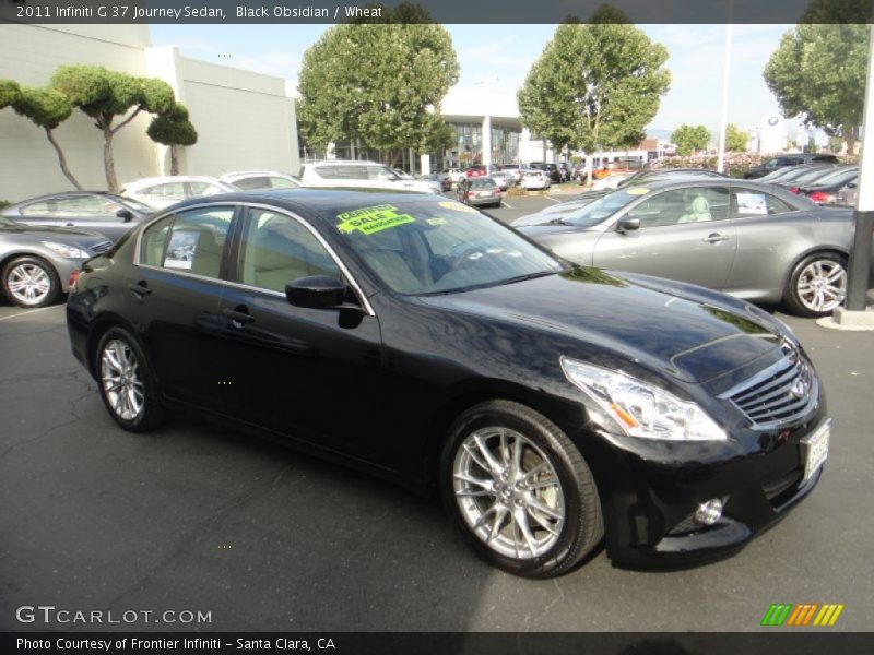 Front 3/4 View of 2011 G 37 Journey Sedan