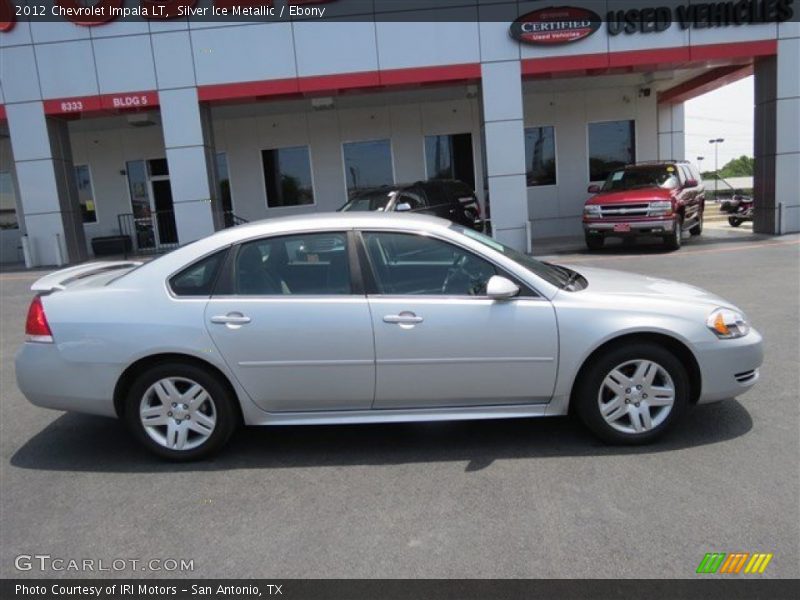 Silver Ice Metallic / Ebony 2012 Chevrolet Impala LT