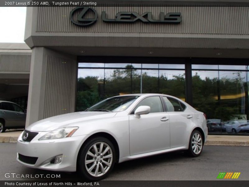 Tungsten Pearl / Sterling 2007 Lexus IS 250 AWD