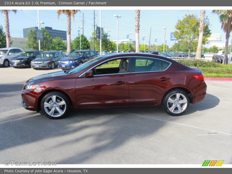 Crimson Garnet / Parchment 2014 Acura ILX 2.0L Premium