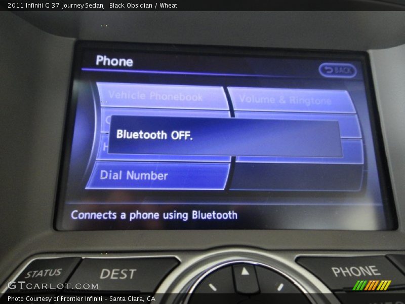 Black Obsidian / Wheat 2011 Infiniti G 37 Journey Sedan