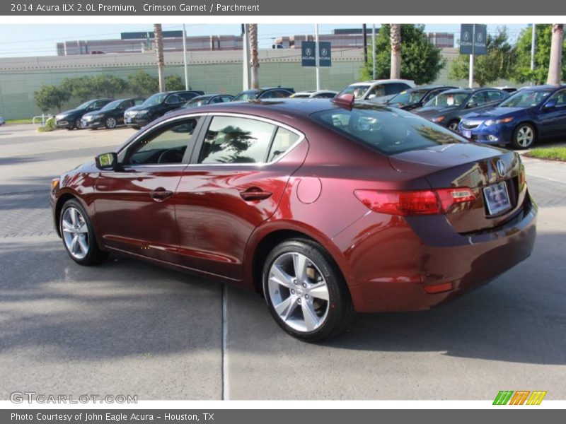 Crimson Garnet / Parchment 2014 Acura ILX 2.0L Premium