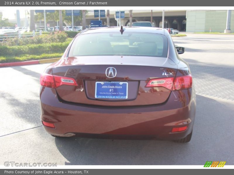 Crimson Garnet / Parchment 2014 Acura ILX 2.0L Premium