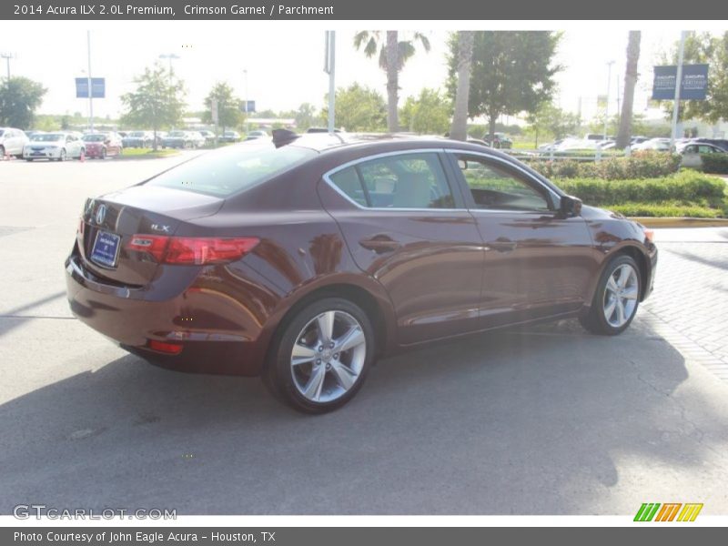 Crimson Garnet / Parchment 2014 Acura ILX 2.0L Premium