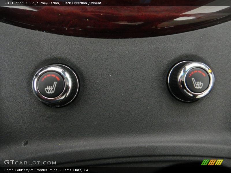Black Obsidian / Wheat 2011 Infiniti G 37 Journey Sedan