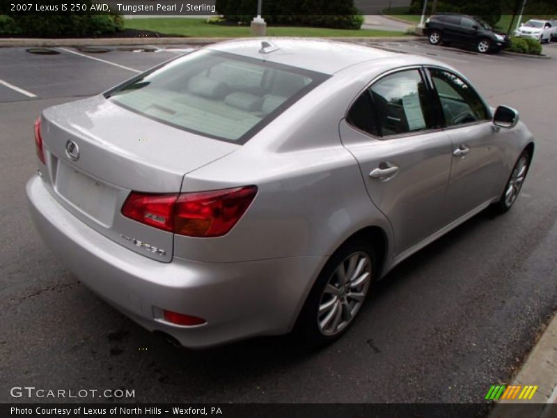 Tungsten Pearl / Sterling 2007 Lexus IS 250 AWD