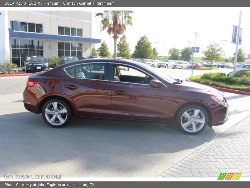 Crimson Garnet / Parchment 2014 Acura ILX 2.0L Premium