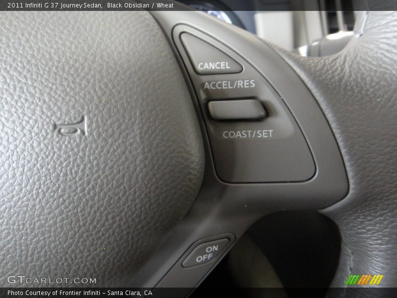 Black Obsidian / Wheat 2011 Infiniti G 37 Journey Sedan