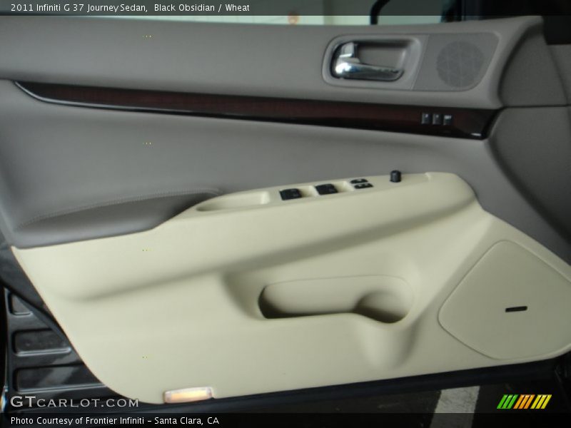 Black Obsidian / Wheat 2011 Infiniti G 37 Journey Sedan