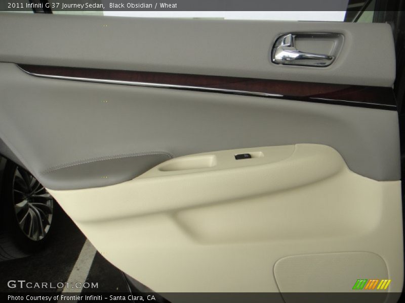 Black Obsidian / Wheat 2011 Infiniti G 37 Journey Sedan