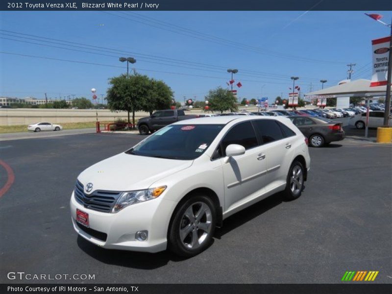 Blizzard White Pearl / Ivory 2012 Toyota Venza XLE