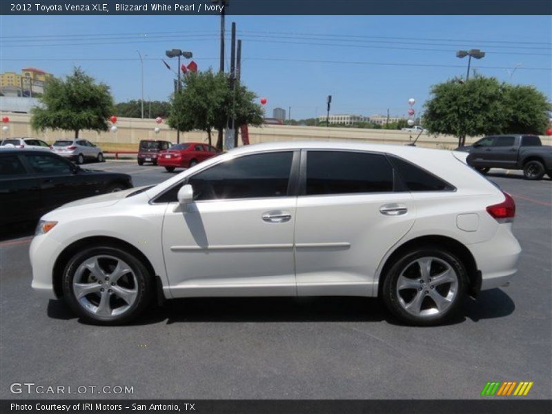 Blizzard White Pearl / Ivory 2012 Toyota Venza XLE