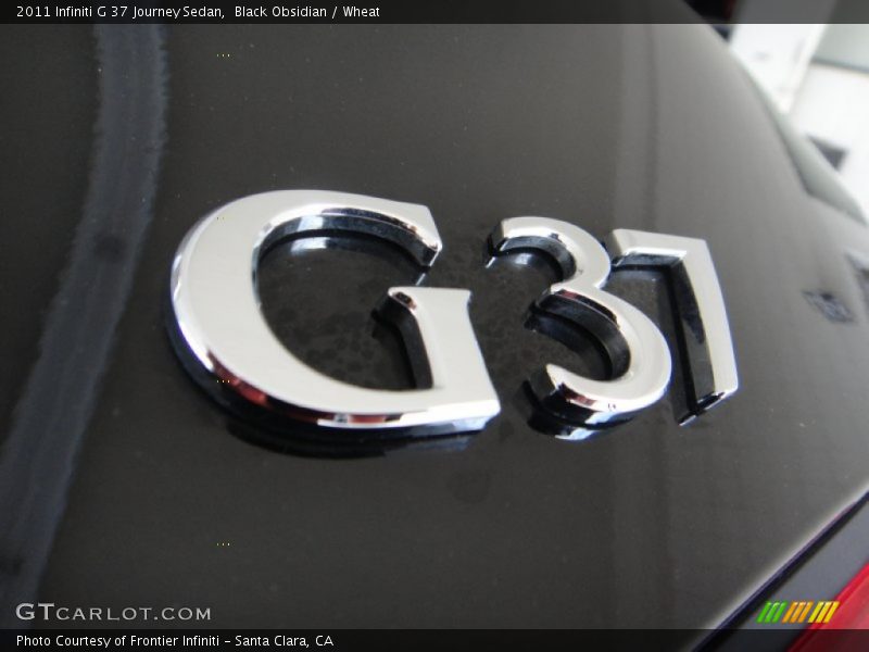 Black Obsidian / Wheat 2011 Infiniti G 37 Journey Sedan