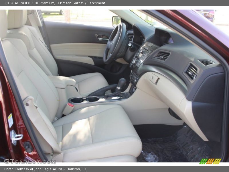 Crimson Garnet / Parchment 2014 Acura ILX 2.0L Premium
