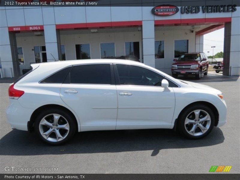 Blizzard White Pearl / Ivory 2012 Toyota Venza XLE