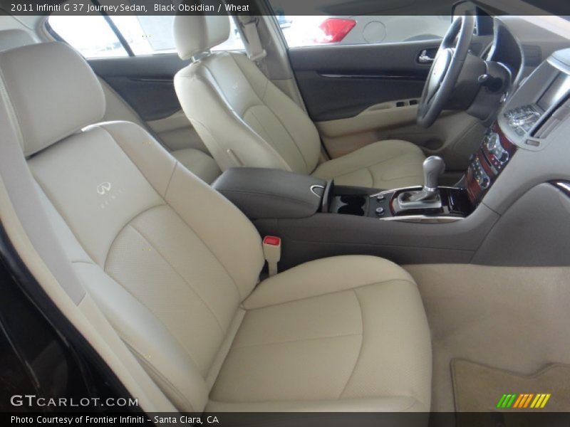 Black Obsidian / Wheat 2011 Infiniti G 37 Journey Sedan