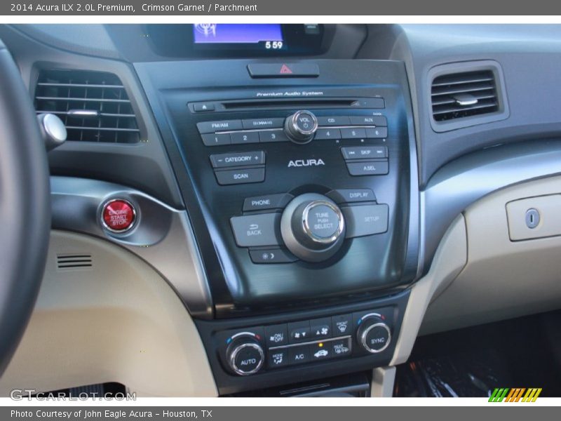 Crimson Garnet / Parchment 2014 Acura ILX 2.0L Premium