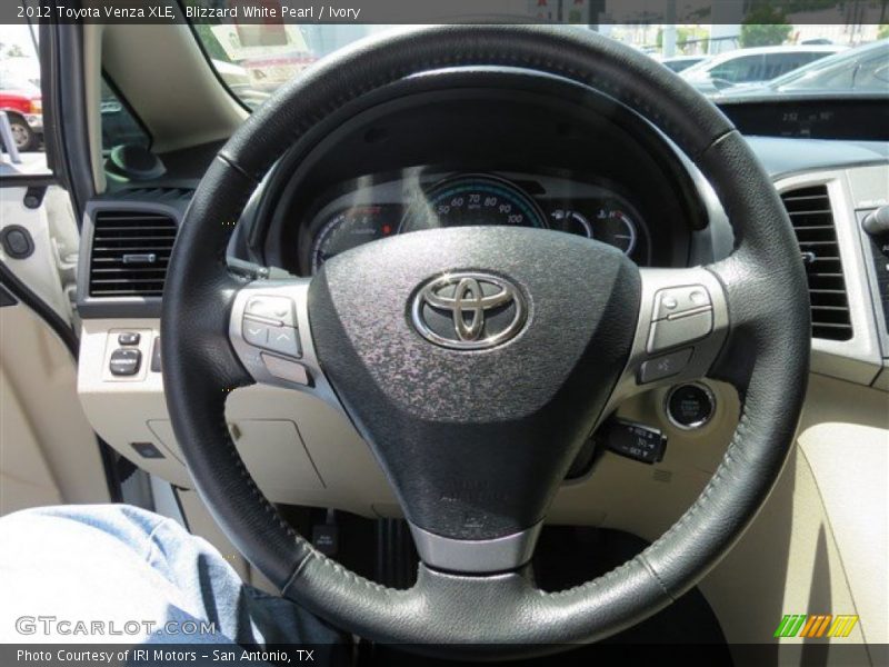 Blizzard White Pearl / Ivory 2012 Toyota Venza XLE