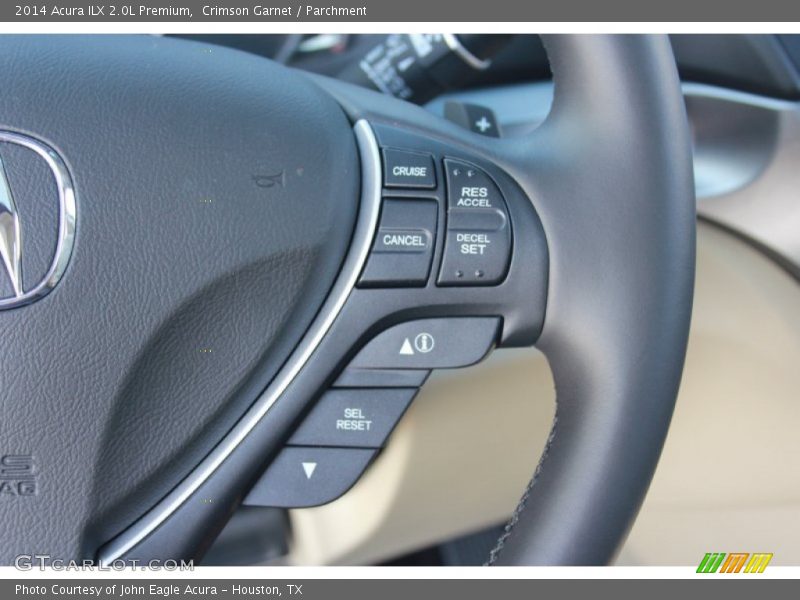 Crimson Garnet / Parchment 2014 Acura ILX 2.0L Premium