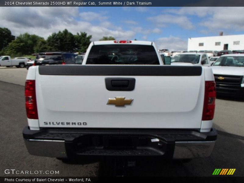 Summit White / Dark Titanium 2014 Chevrolet Silverado 2500HD WT Regular Cab