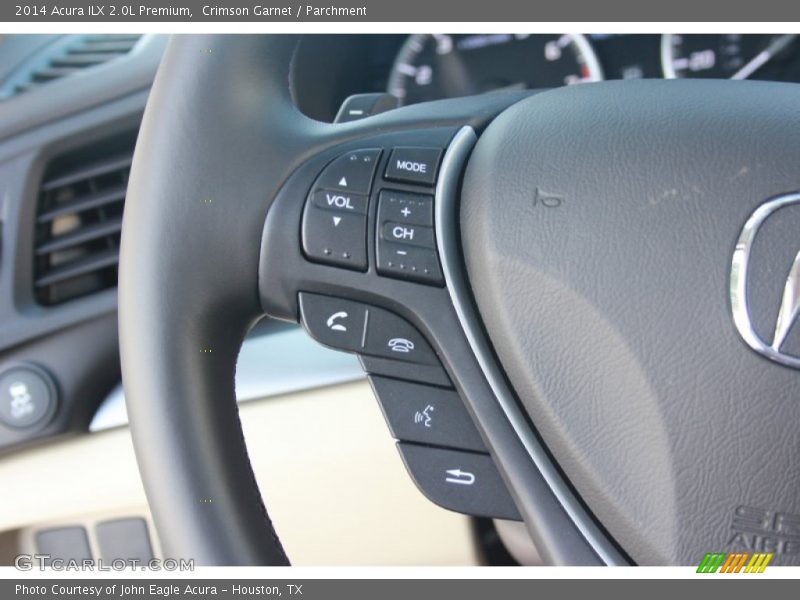 Crimson Garnet / Parchment 2014 Acura ILX 2.0L Premium