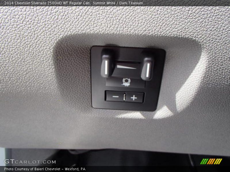 Summit White / Dark Titanium 2014 Chevrolet Silverado 2500HD WT Regular Cab