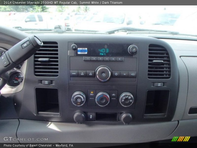 Summit White / Dark Titanium 2014 Chevrolet Silverado 2500HD WT Regular Cab