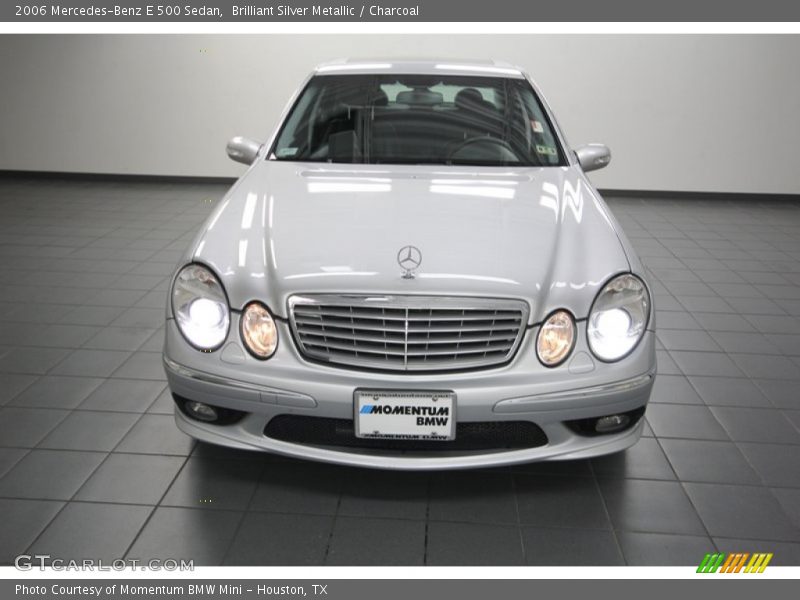 Brilliant Silver Metallic / Charcoal 2006 Mercedes-Benz E 500 Sedan