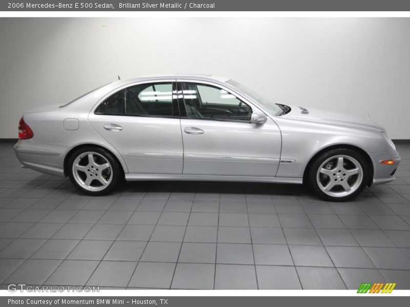 Brilliant Silver Metallic / Charcoal 2006 Mercedes-Benz E 500 Sedan