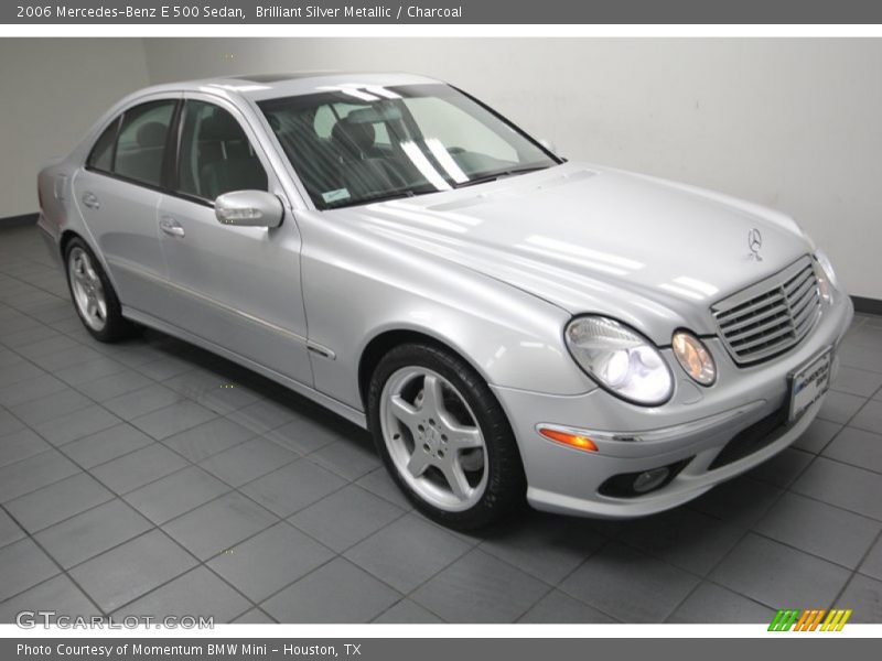 Brilliant Silver Metallic / Charcoal 2006 Mercedes-Benz E 500 Sedan