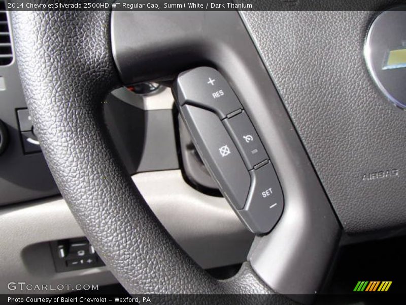 Summit White / Dark Titanium 2014 Chevrolet Silverado 2500HD WT Regular Cab