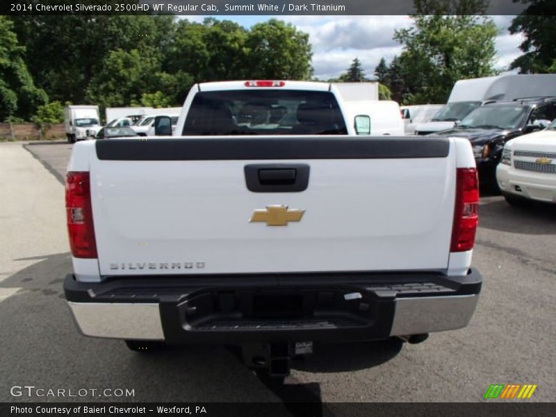 Summit White / Dark Titanium 2014 Chevrolet Silverado 2500HD WT Regular Cab