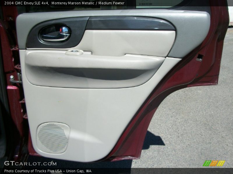 Monterey Maroon Metallic / Medium Pewter 2004 GMC Envoy SLE 4x4