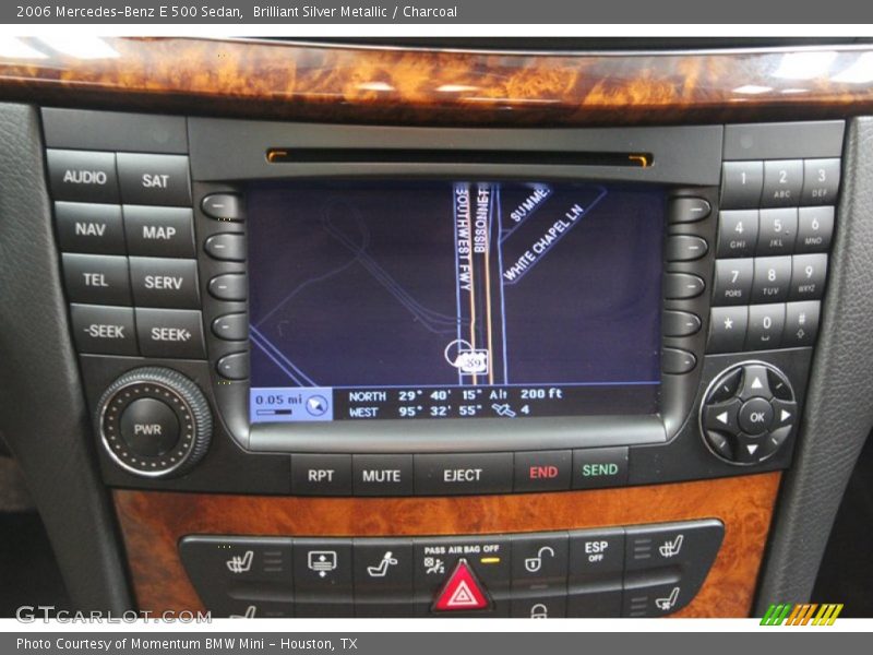 Brilliant Silver Metallic / Charcoal 2006 Mercedes-Benz E 500 Sedan