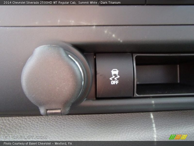 Summit White / Dark Titanium 2014 Chevrolet Silverado 2500HD WT Regular Cab