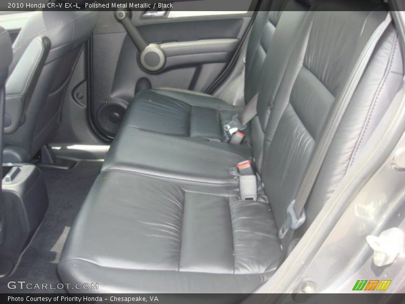 Polished Metal Metallic / Black 2010 Honda CR-V EX-L