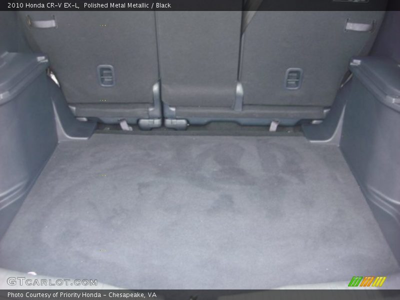 Polished Metal Metallic / Black 2010 Honda CR-V EX-L