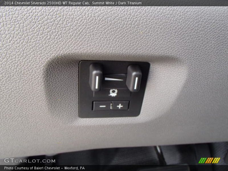 Summit White / Dark Titanium 2014 Chevrolet Silverado 2500HD WT Regular Cab