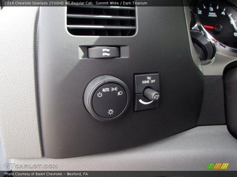 Summit White / Dark Titanium 2014 Chevrolet Silverado 2500HD WT Regular Cab