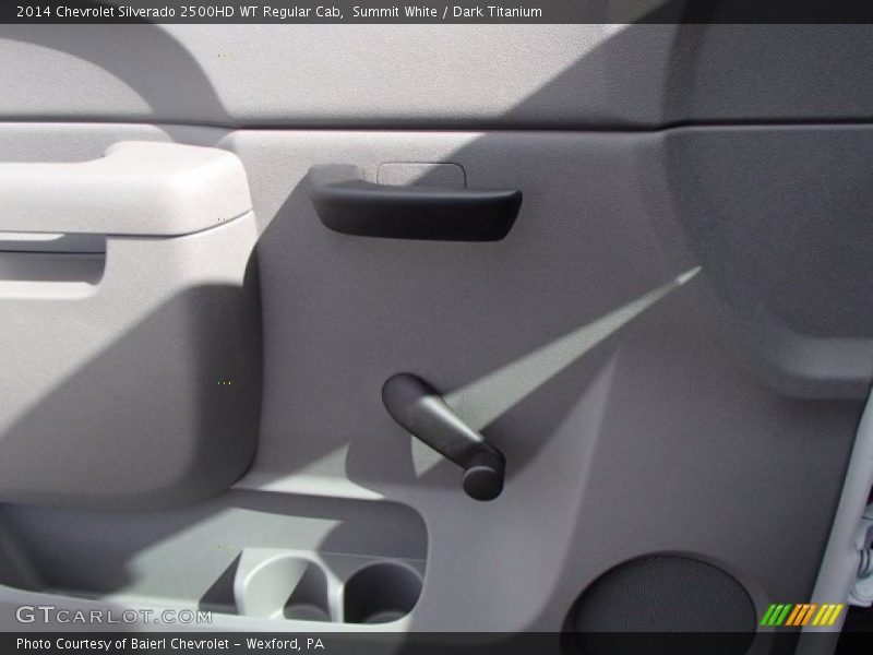 Summit White / Dark Titanium 2014 Chevrolet Silverado 2500HD WT Regular Cab
